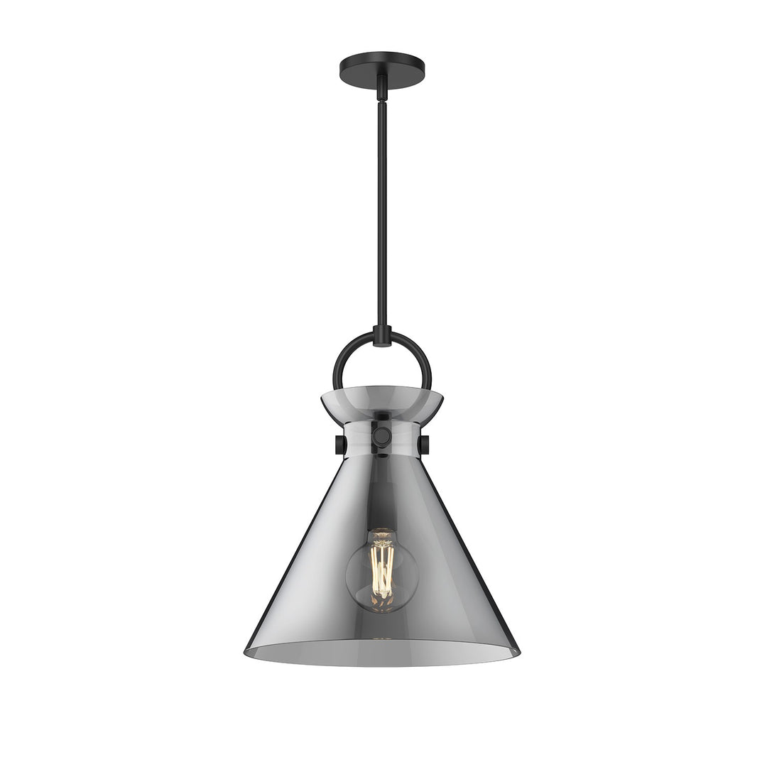 Alora Mood emerson PD412514MBSM Pendant Light - Matte Black/Smoked