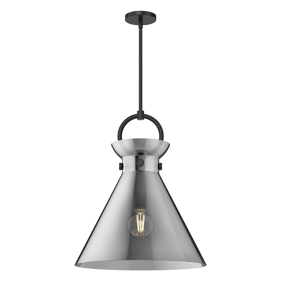 Alora Mood emerson PD412518MBSM Pendant Light - Matte Black/Smoked