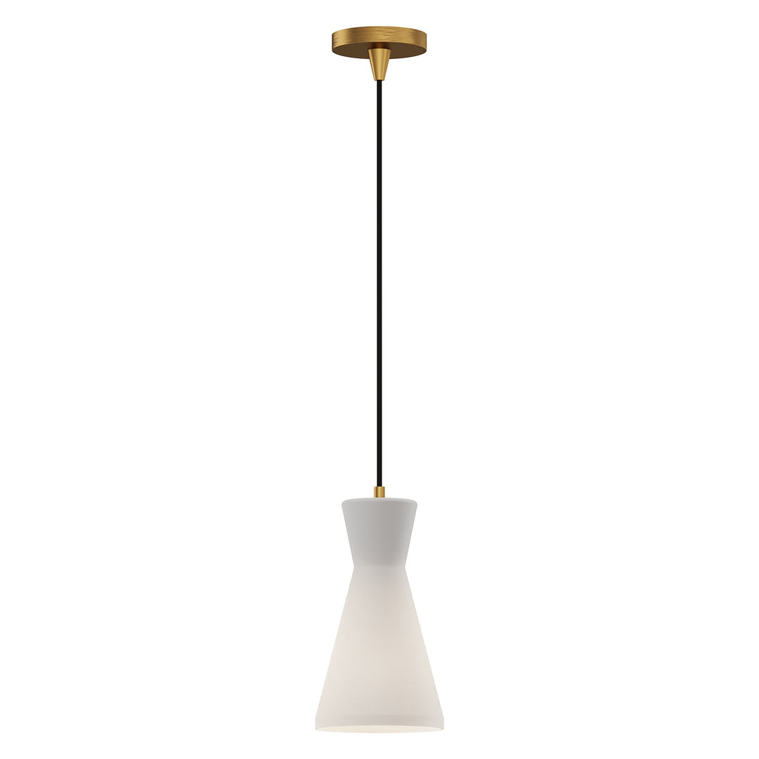 Alora Mood betty PD473706AGOP Pendant Light - Aged Gold/Opal Glass