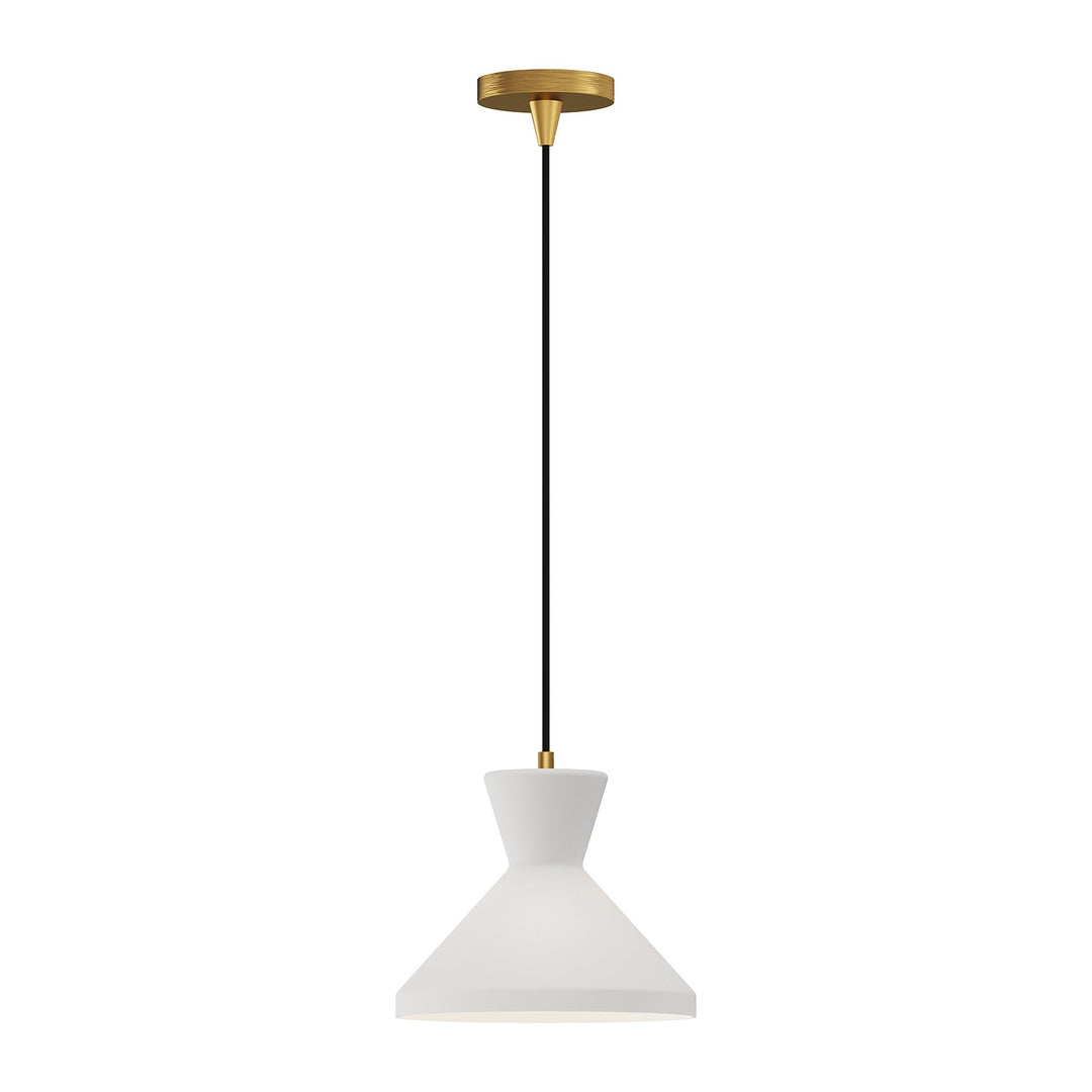 Alora Mood betty PD473710AGOP Pendant Light - Aged Gold/Opal Glass