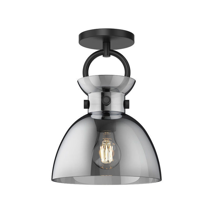 Alora Mood waldo SF411809MBSM Ceiling Light - Matte Black/Smoked