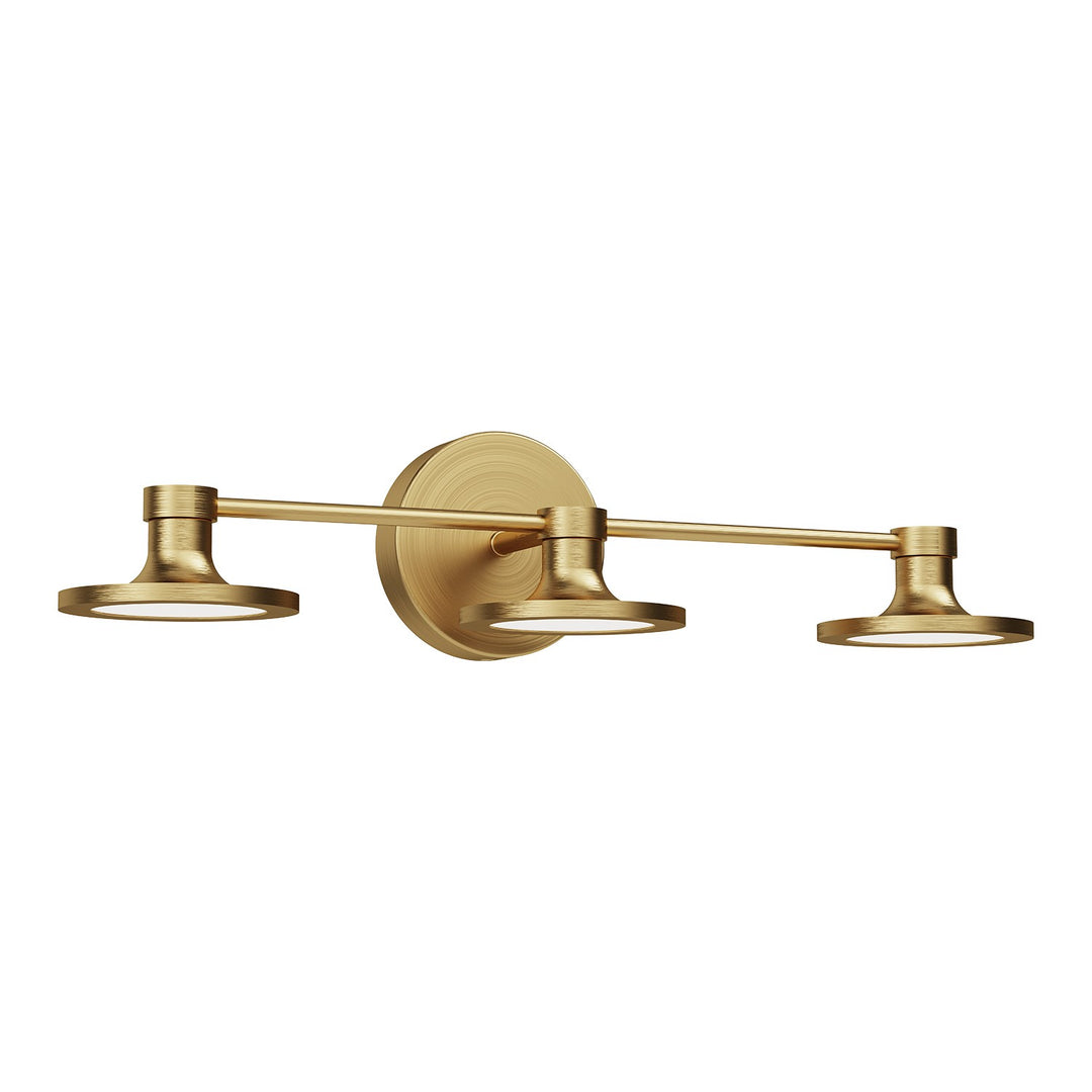 Alora Mood issa VL418021BG Bath Vanity Light 10 in. wide - Brushed Gold