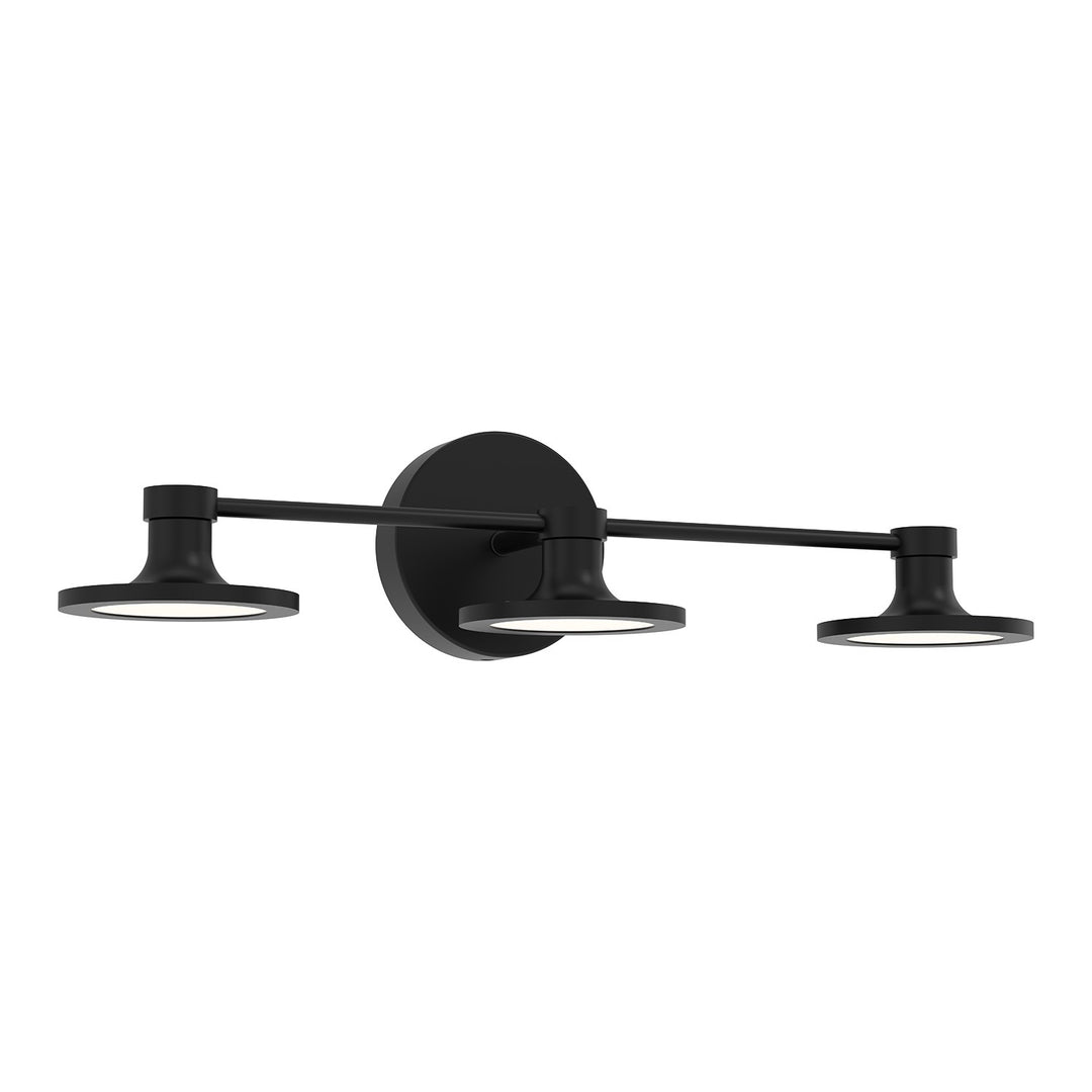 Alora Mood issa VL418021MB Bath Vanity Light 10 in. wide - Matte Black