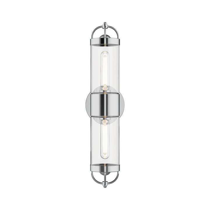 Alora Mood lancaster WV461102CH Wall Light - Chrome