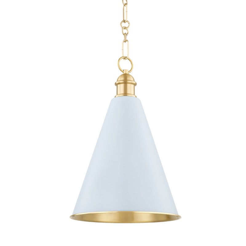 Mitzi Fenimore H761701A-AGB/SAO Pendant Light - Aged Brass