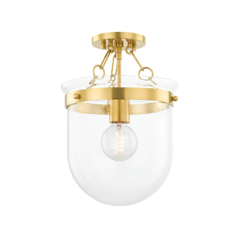 Mitzi Dunbar H763601-AGB Ceiling Light - Aged Brass