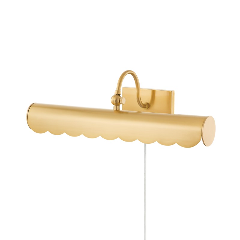 Mitzi Lighting HL762102M-AGB  Fifi Home Decor Aged Brass