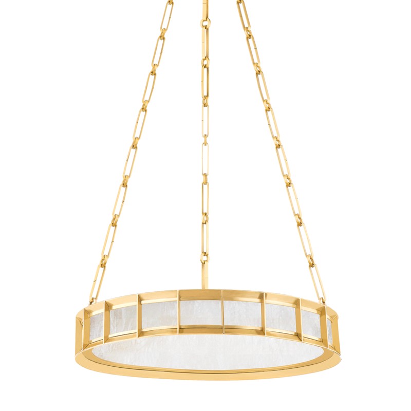 Corbett Leda 346-20-VB Pendant Light - Vintage Brass