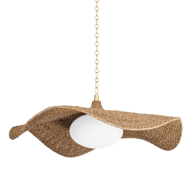 Corbett Levene 347-59-VGL Pendant Light - Vintage Gold Leaf