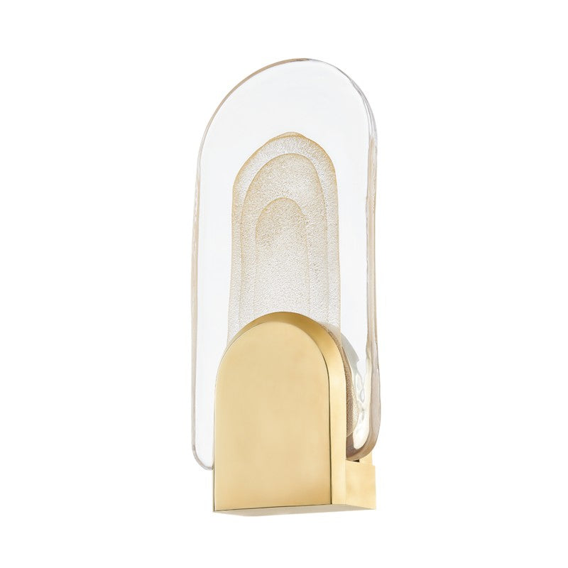 Corbett Morganite 349-01-VB Wall Sconce Light - Vintage Brass