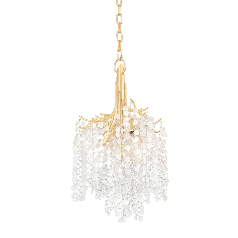 Corbett Genoa 350-15-GL Chandelier Light - Gold Leaf