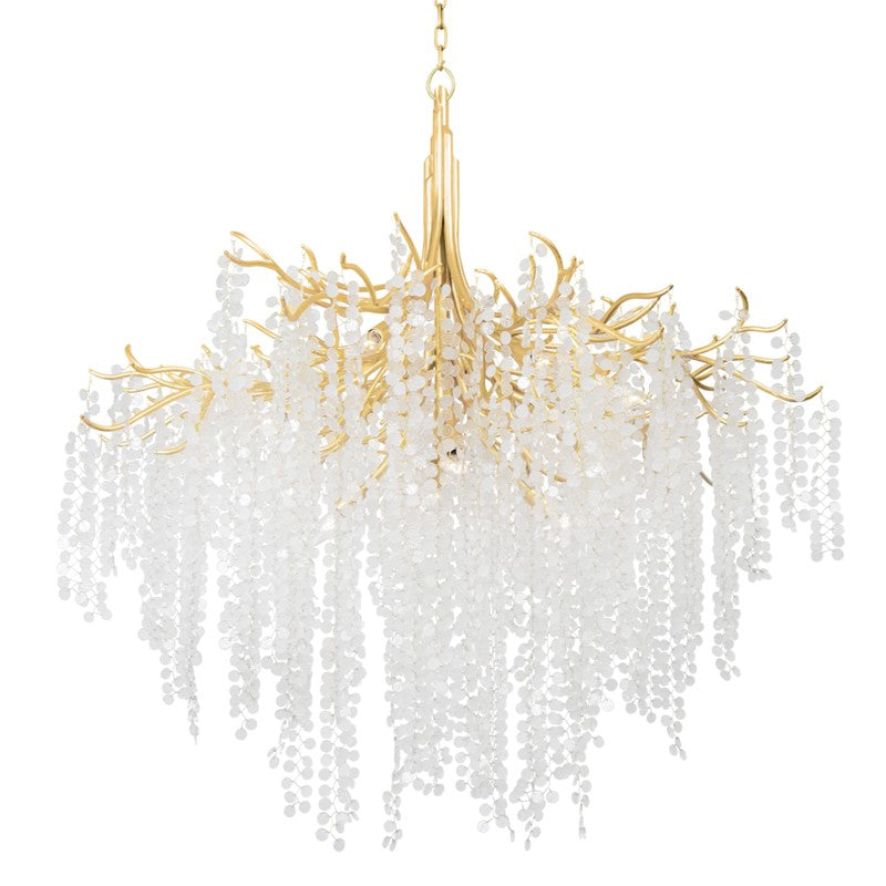 Corbett Genoa 350-49-GL Chandelier Light - Gold Leaf