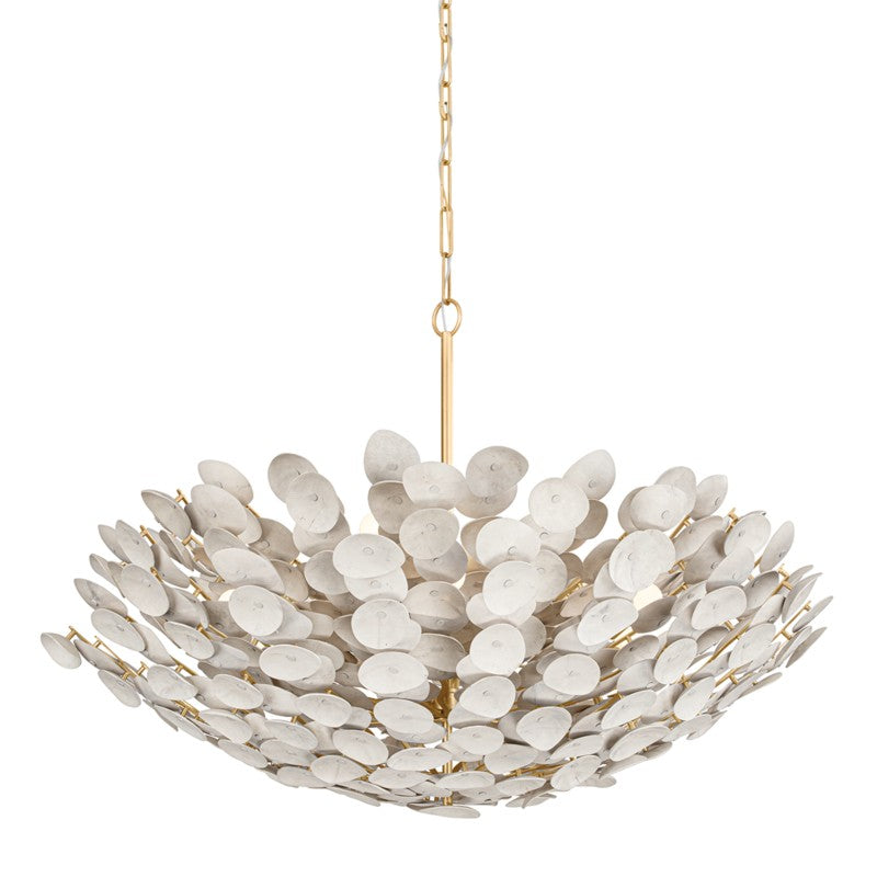 Corbett Aimi 356-49-VGL Chandelier Light - Vintage Gold Leaf