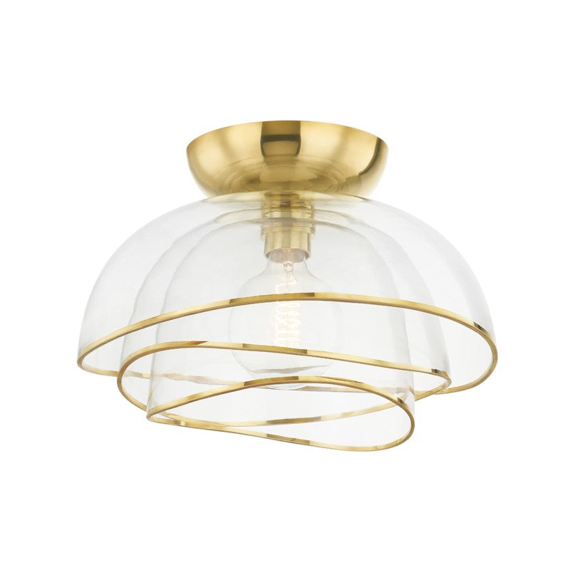 Corbett Esme 358-17-VPB Ceiling Light - Vintage Polished Brass