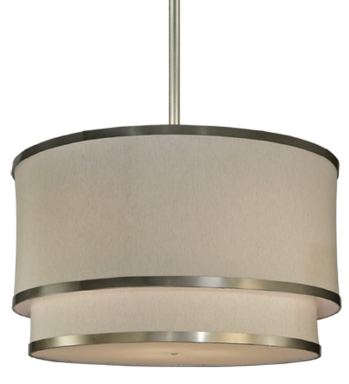 Meyda Tiffany Cilindro 131965 Pendant Light - Nickel