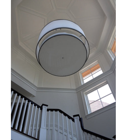 Meyda Tiffany Cilindro 131965 Pendant Light - Nickel