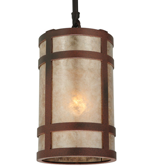 Meyda Tiffany Black Dog 132053 Pendant Light - Red Rust, Wrought Iron