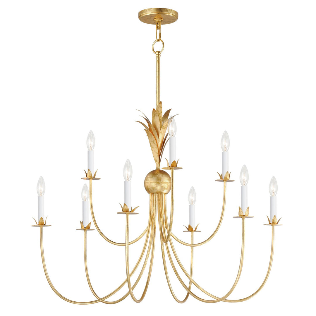 Maxim Paloma 2889GL Chandelier Light - Gold Leaf