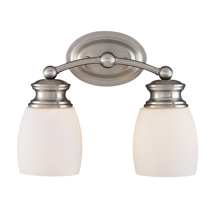 Savoy House Elise 8-9127-2-SN Bath Vanity Light 13 in. wide - Satin Nickel