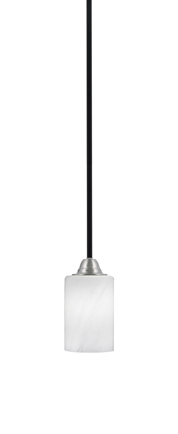 Toltec Paramount 3401-MBBN-3001 Pendant Light - Matte Black & Brushed Nickel