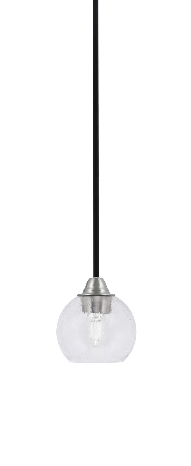 Toltec Paramount 3401-MBBN-4100 Pendant Light - Matte Black & Brushed Nickel