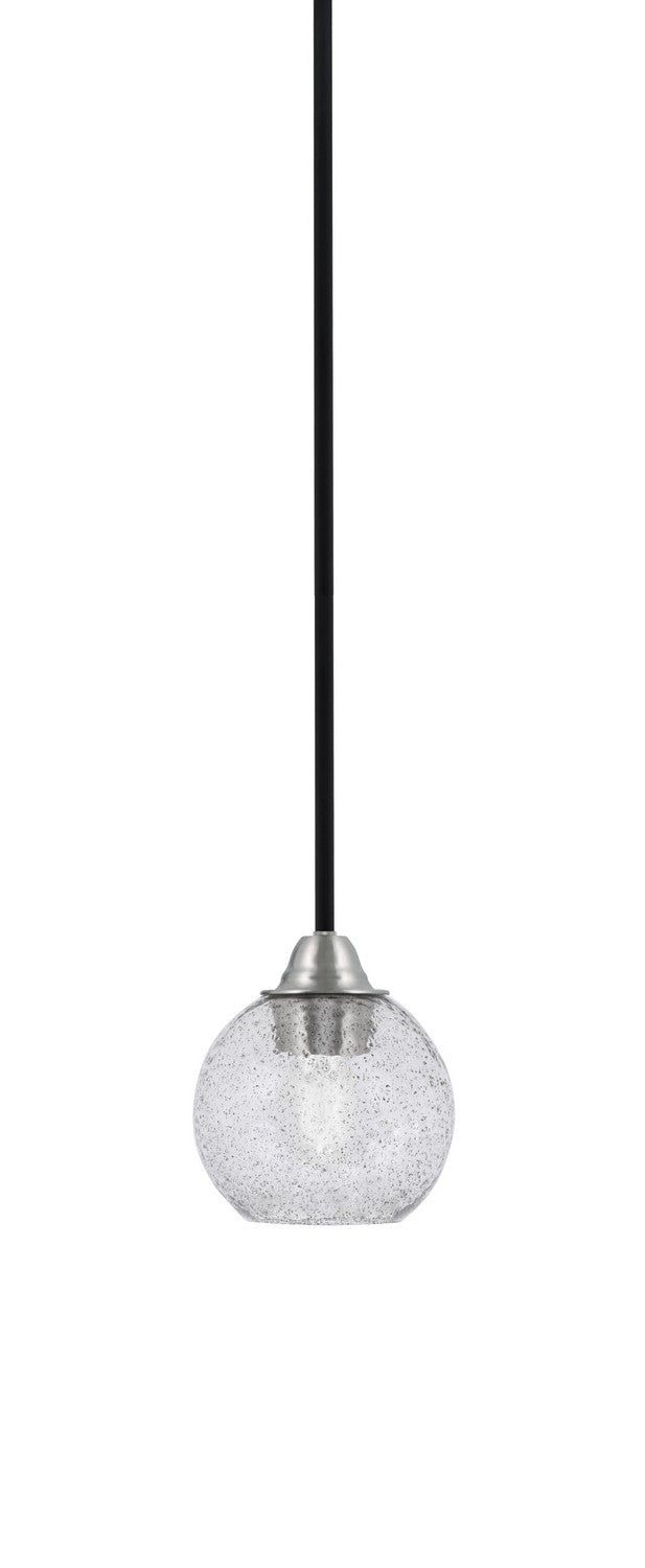 Toltec Paramount 3401-MBBN-4102 Pendant Light - Matte Black & Brushed Nickel