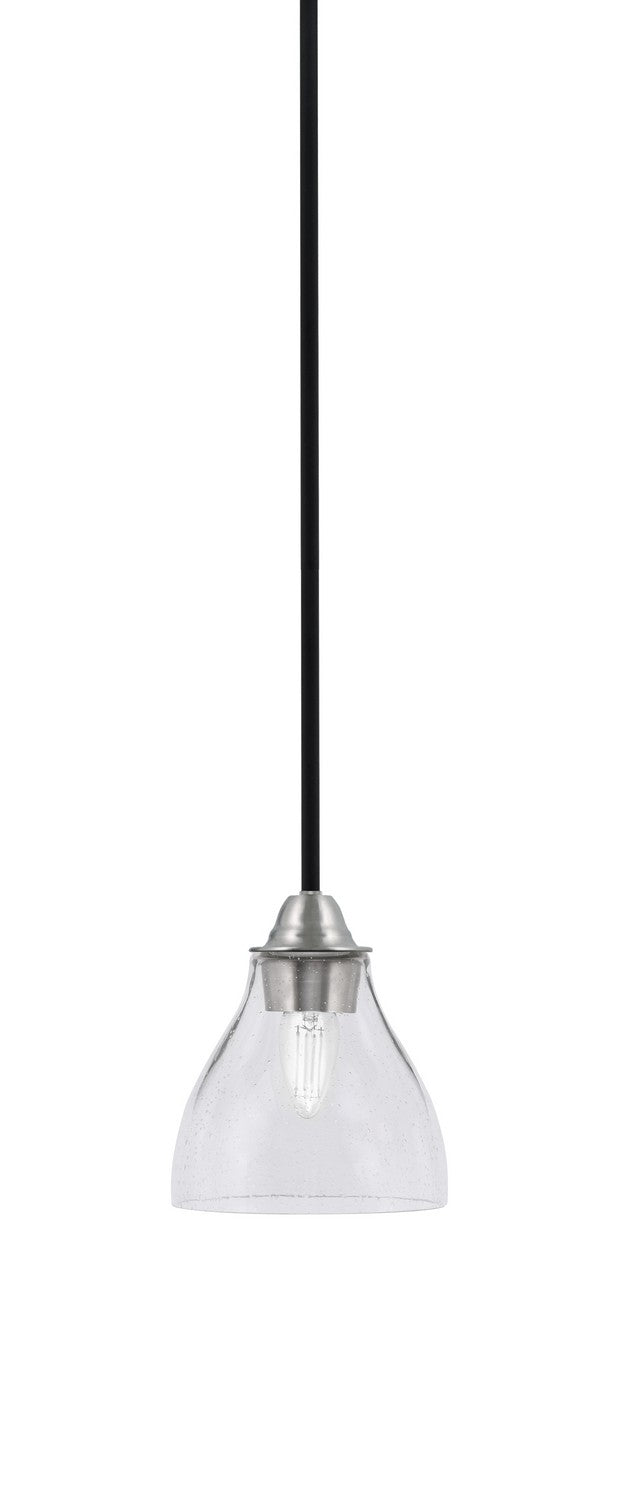 Toltec Paramount 3401-MBBN-4760 Pendant Light - Matte Black & Brushed Nickel
