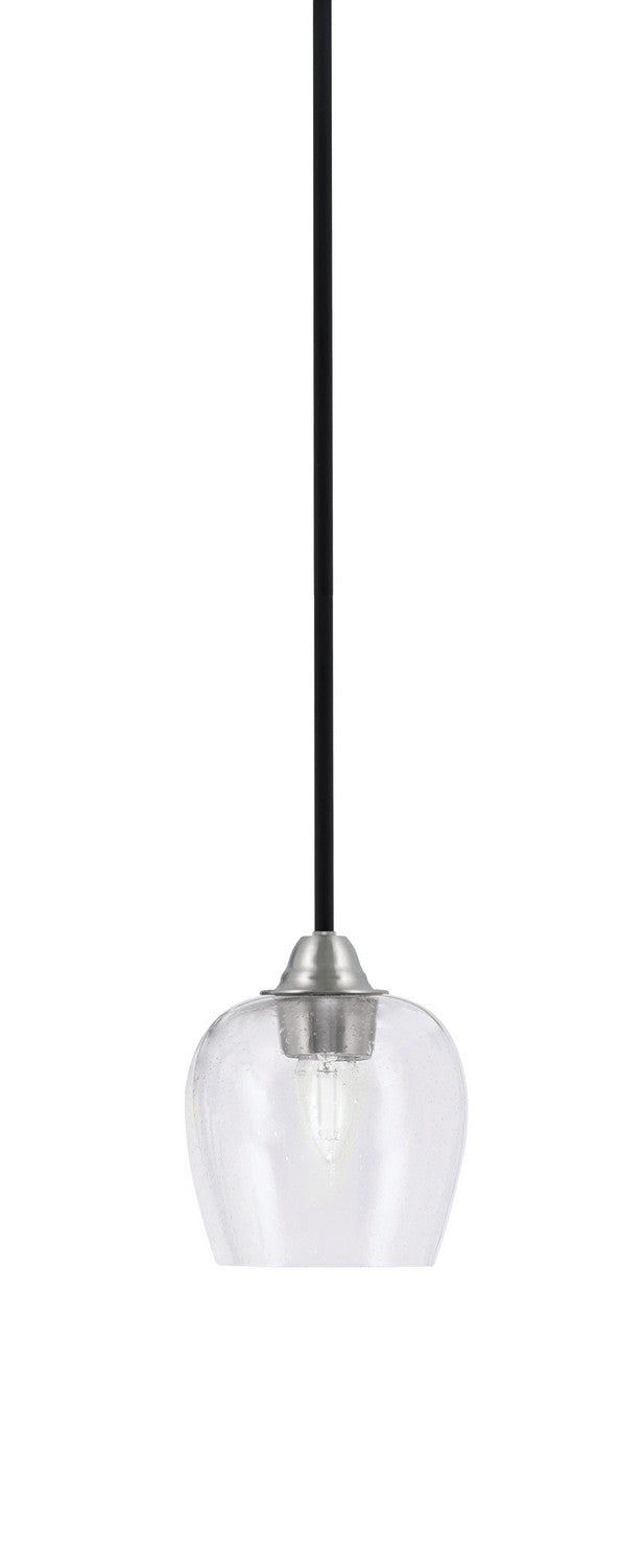 Toltec Paramount 3401-MBBN-4810 Pendant Light - Matte Black & Brushed Nickel