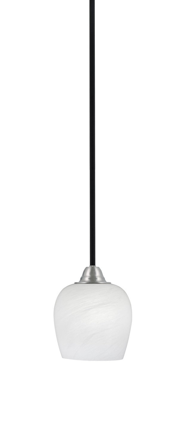 Toltec Paramount 3401-MBBN-4811 Pendant Light - Matte Black & Brushed Nickel