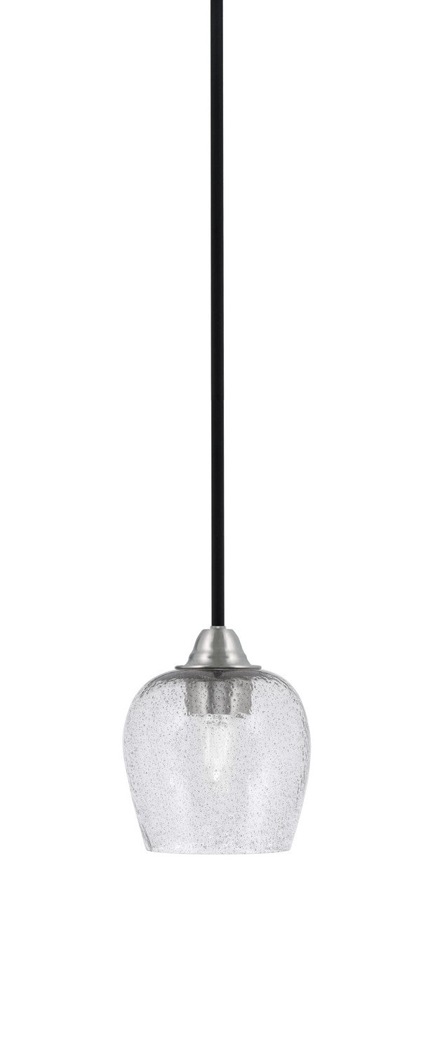 Toltec Paramount 3401-MBBN-4812 Pendant Light - Matte Black & Brushed Nickel