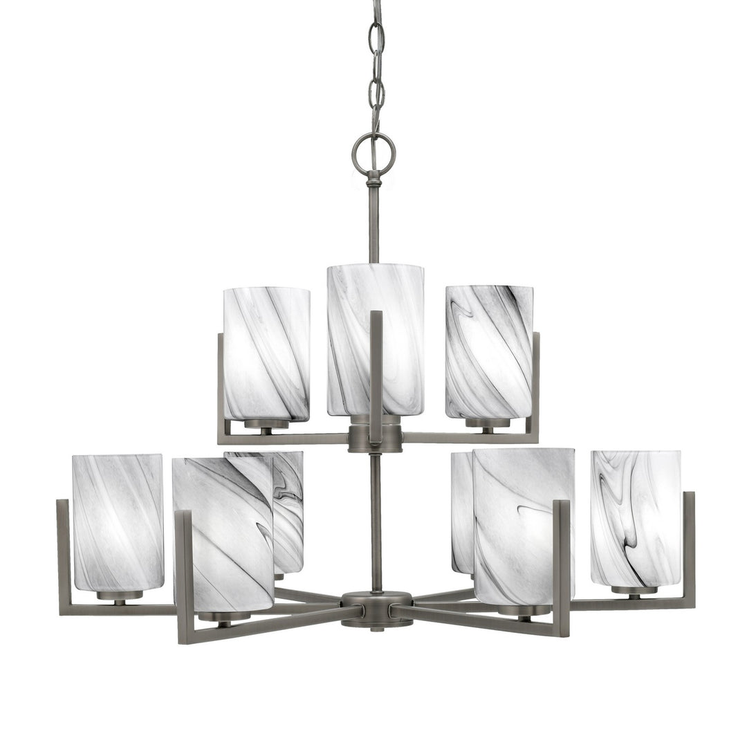 Toltec Atlas 4509-GP-3009 Chandelier Light - Graphite