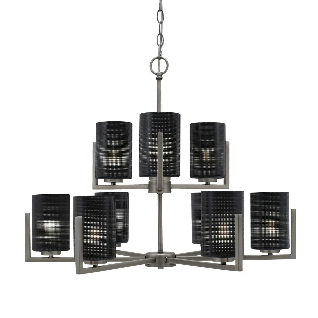 Toltec Atlas 4509-GP-4069 Chandelier Light - Graphite