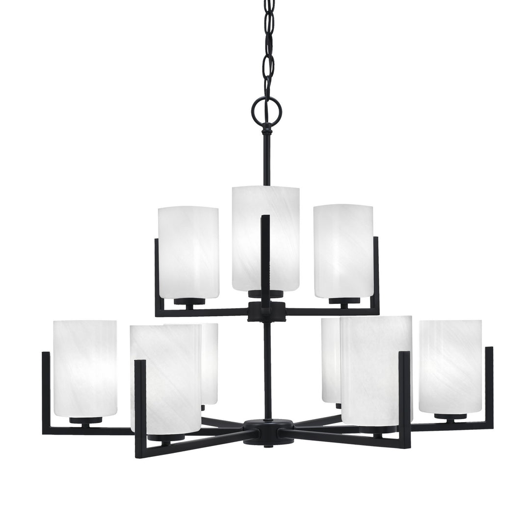 Toltec Atlas 4509-MB-3001 Chandelier Light - Matte Black