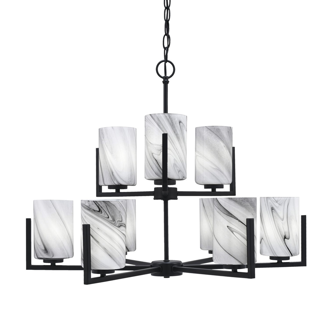 Toltec Atlas 4509-MB-3009 Chandelier Light - Matte Black