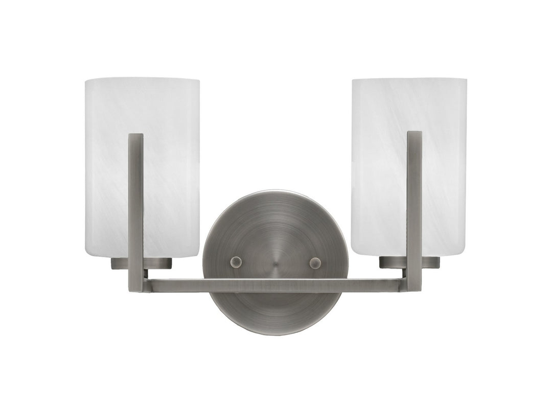 Toltec Atlas 4512-GP-3001 Bath Vanity Light 13 in. wide - Graphite