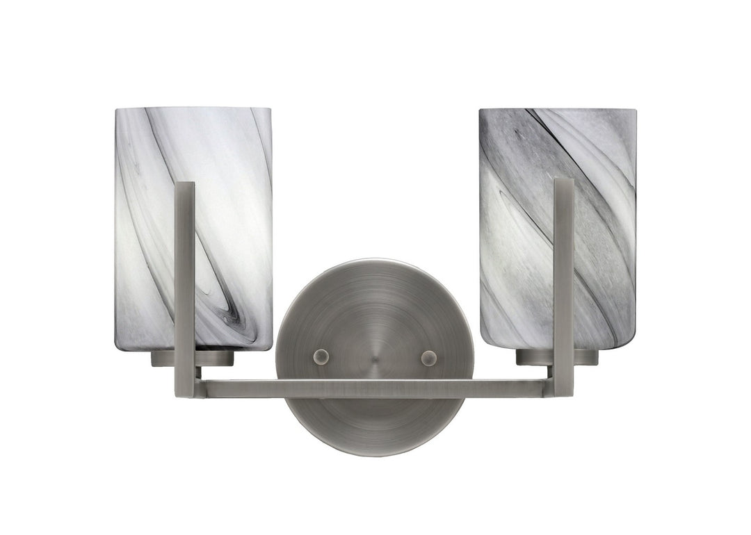 Toltec Atlas 4512-GP-3009 Bath Vanity Light 13 in. wide - Graphite