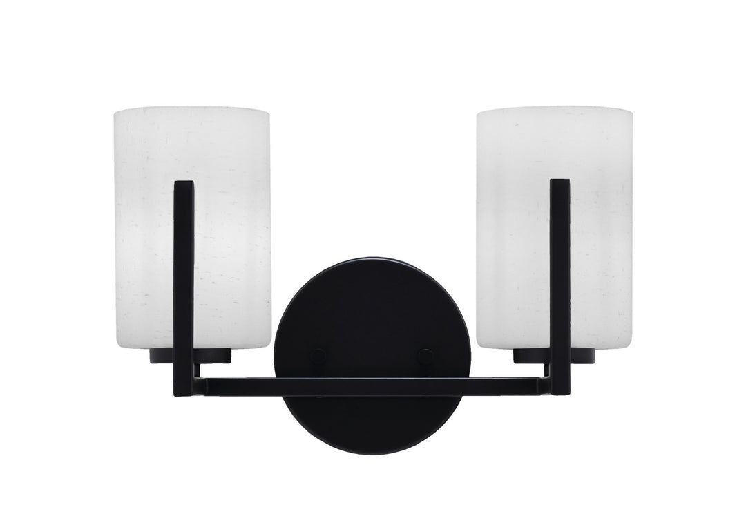 Toltec Atlas 4512-MB-310 Bath Vanity Light 13 in. wide - Matte Black