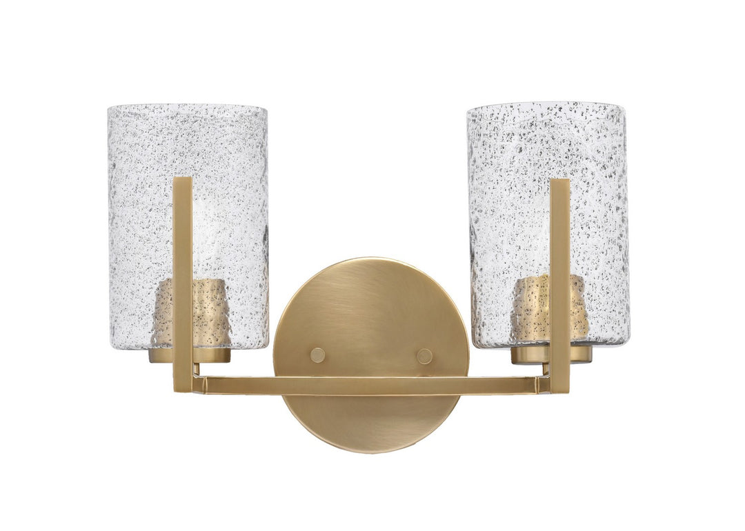 Toltec Atlas 4512-NAB-3002 Bath Vanity Light 13 in. wide - New Age Brass