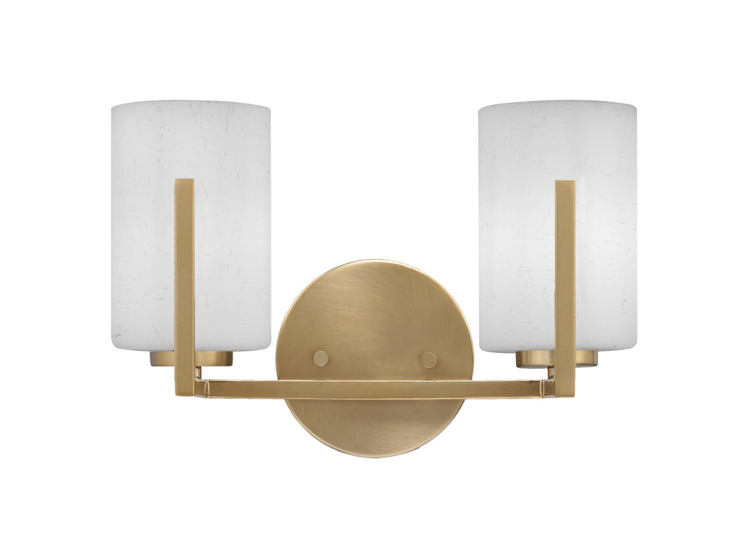 Toltec Atlas 4512-NAB-310 Bath Vanity Light 13 in. wide - New Age Brass