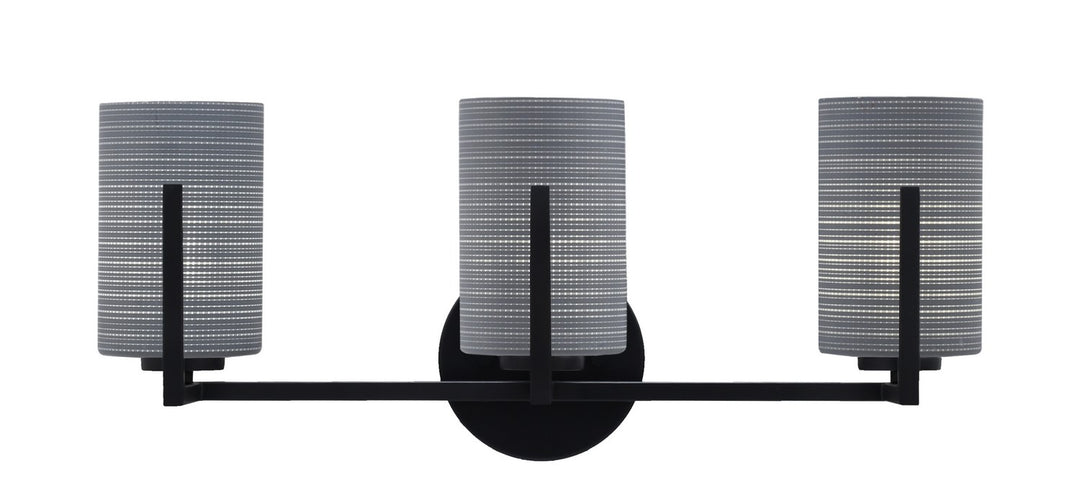 Toltec Atlas 4513-MB-4062 Bath Vanity Light 21 in. wide - Matte Black