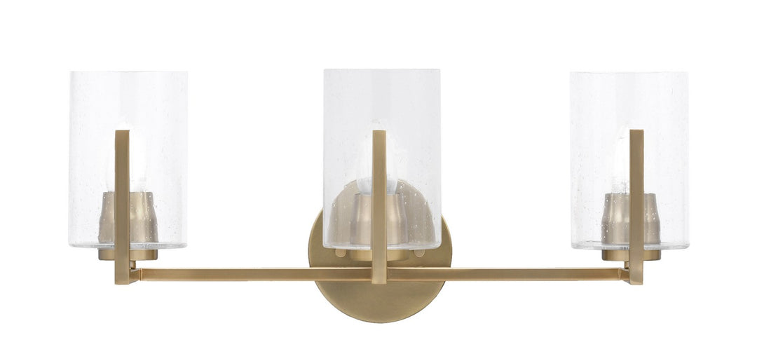 Toltec Atlas 4513-NAB-300 Bath Vanity Light 21 in. wide - New Age Brass