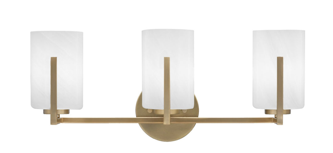 Toltec Atlas 4513-NAB-3001 Bath Vanity Light 21 in. wide - New Age Brass