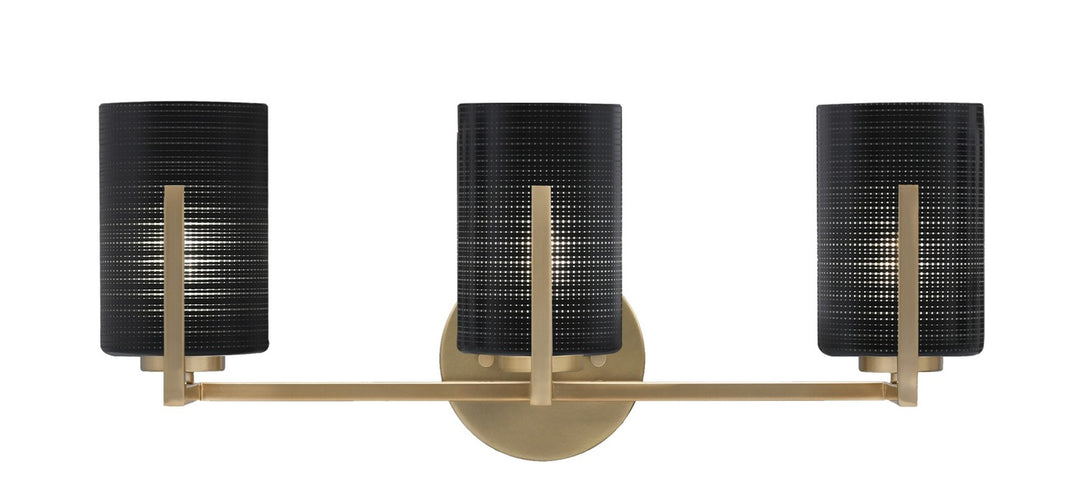 Toltec Atlas 4513-NAB-4069 Bath Vanity Light 21 in. wide - New Age Brass