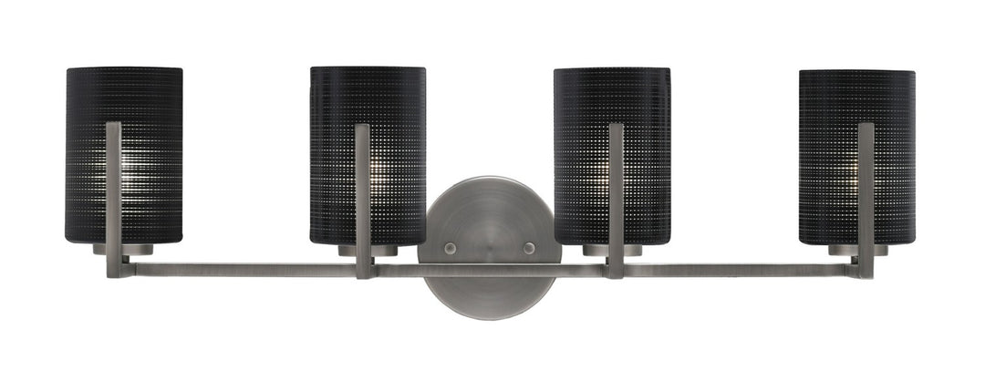 Toltec Atlas 4514-GP-4069 Bath Vanity Light 29 in. wide - Graphite