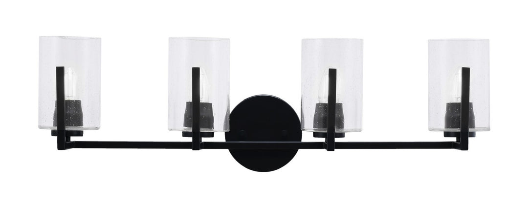Toltec Atlas 4514-MB-300 Bath Vanity Light 29 in. wide - Matte Black