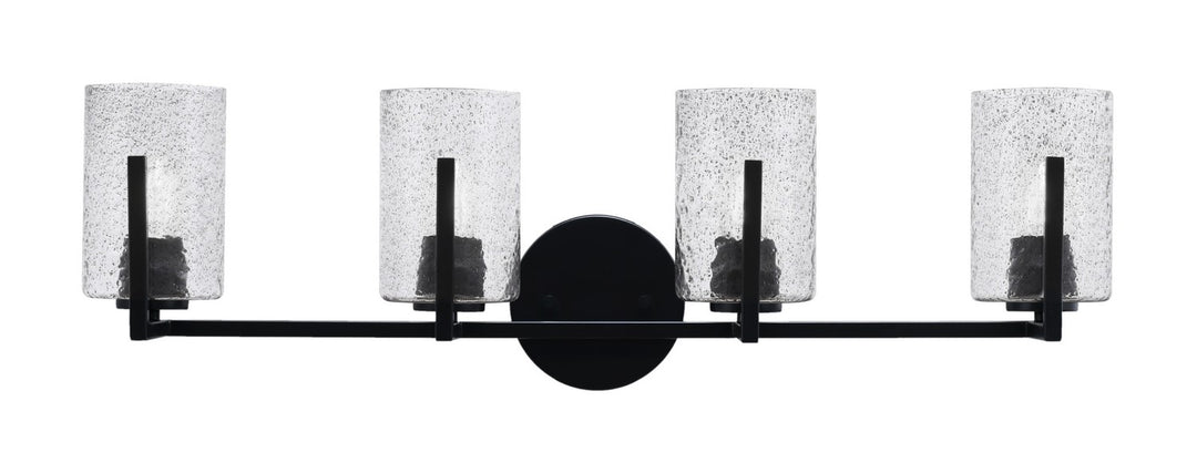 Toltec Atlas 4514-MB-3002 Bath Vanity Light 29 in. wide - Matte Black
