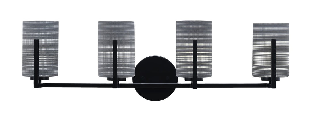 Toltec Atlas 4514-MB-4062 Bath Vanity Light 29 in. wide - Matte Black