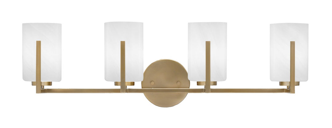 Toltec Atlas 4514-NAB-3001 Bath Vanity Light 29 in. wide - New Age Brass