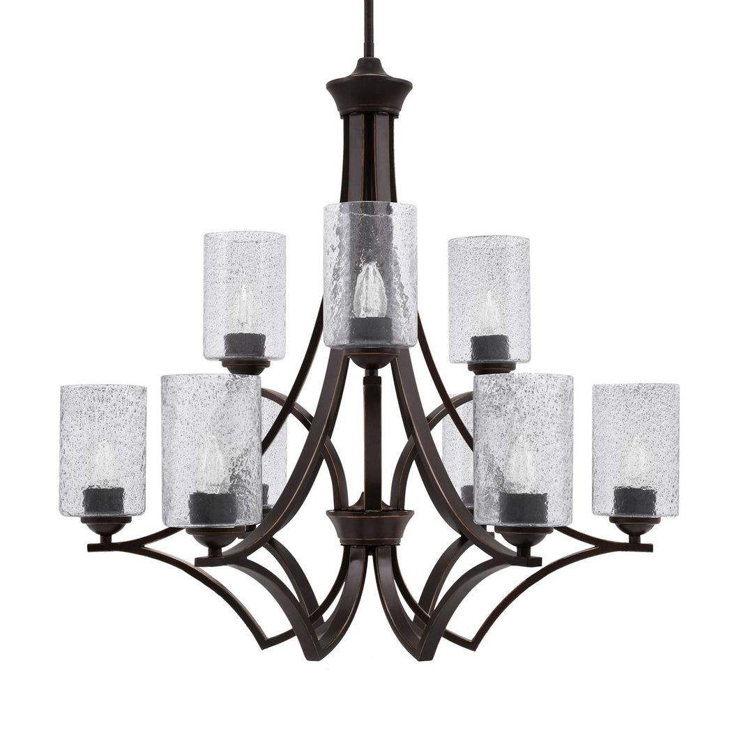 Toltec Zilo 569-DG-3002 Chandelier Light - Dark Granite