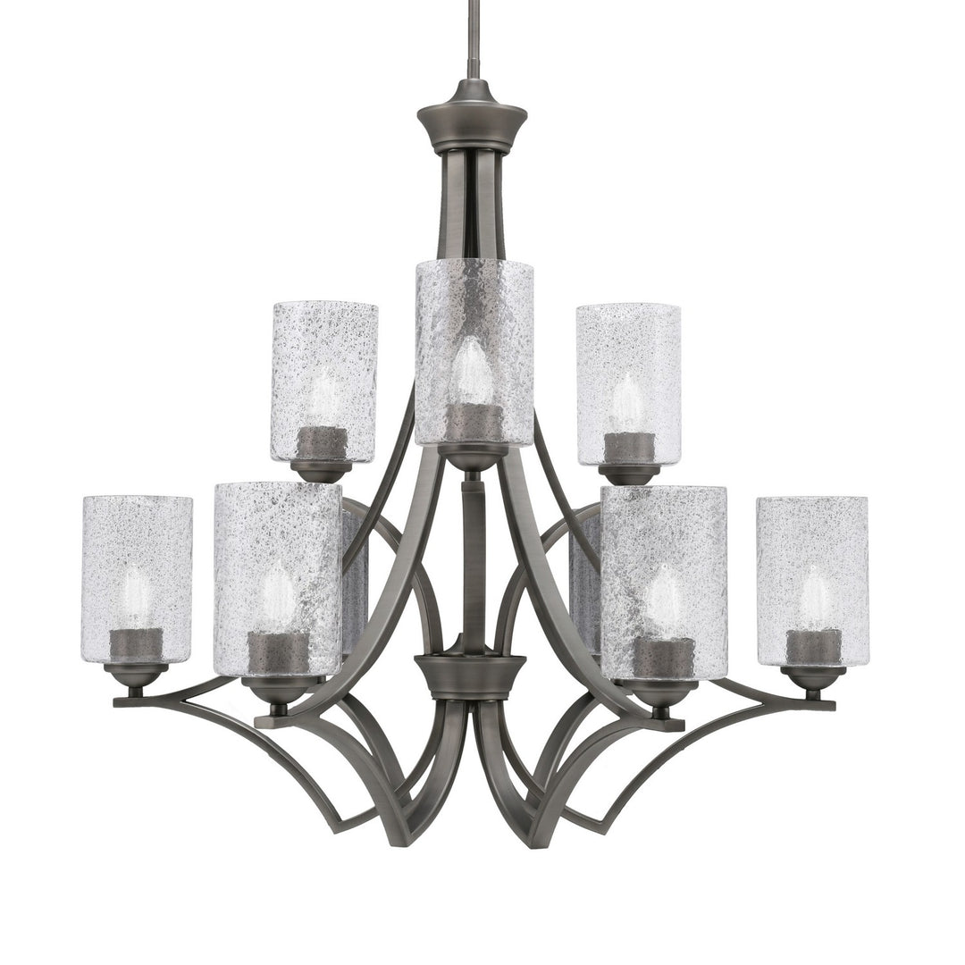 Toltec Zilo 569-GP-3002 Chandelier Light - Graphite